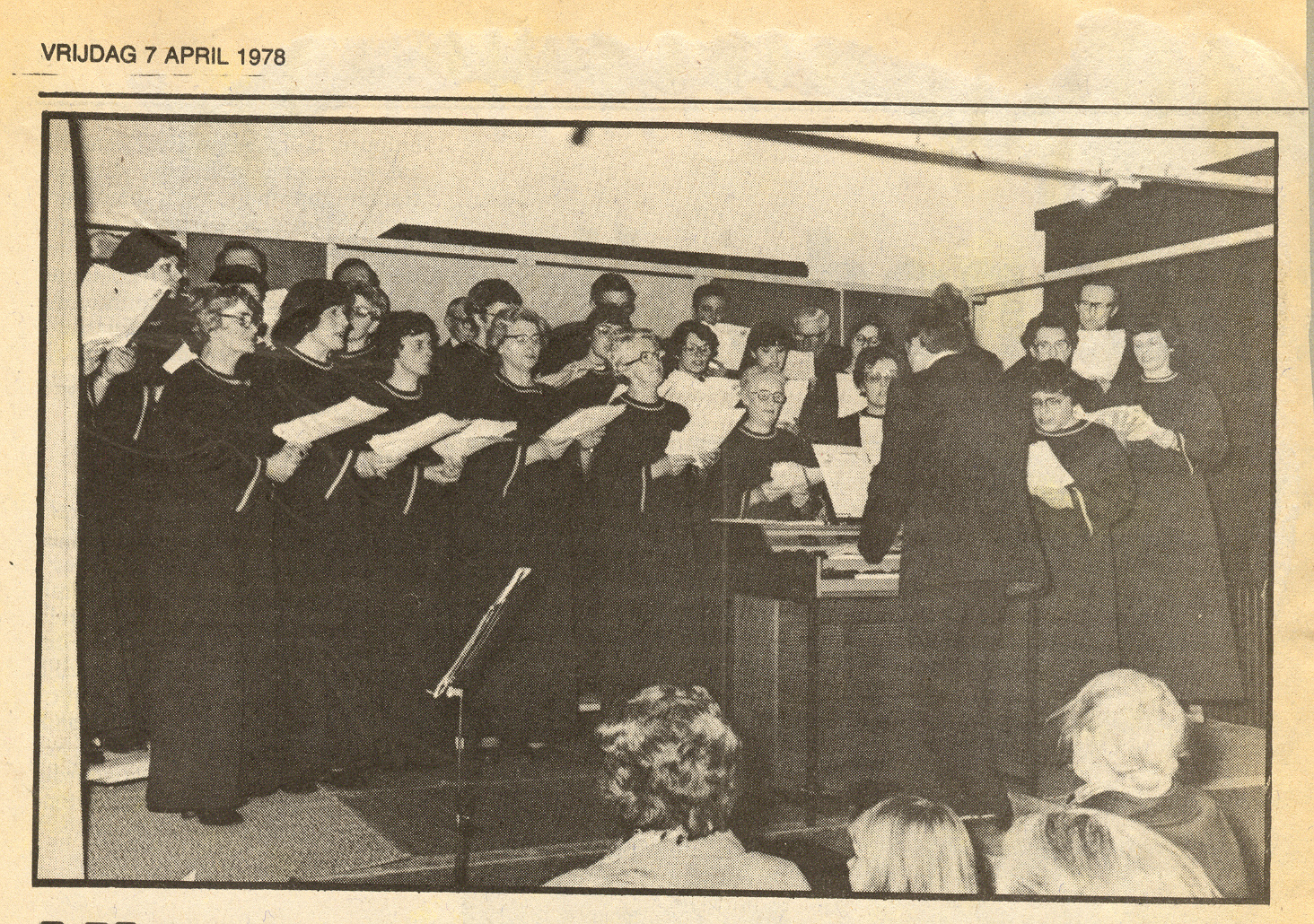 Geschiedenis van ons koor Excelsior Nijkerk